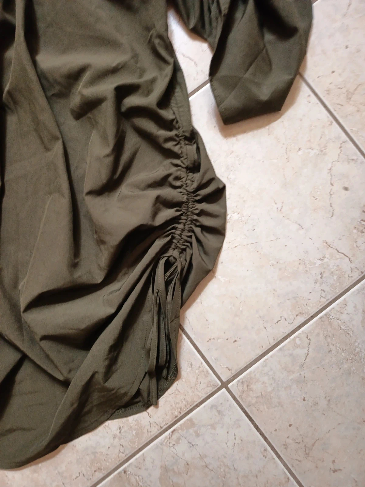 Khaki dress – photo 3